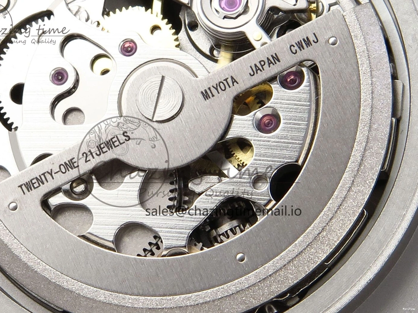 MIROTIME 0417 Big Pilot IW329701 M+F 1:1 Best Edition Black Dial on Brown Leather Strap MY RelaxedFit 7005